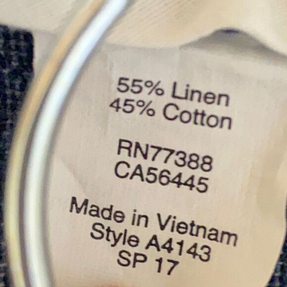 J. Crew - Linen/Cotton Beach Shorts - size 31 - Picture 5 of 6